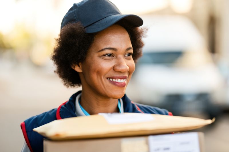 USPS postal worker